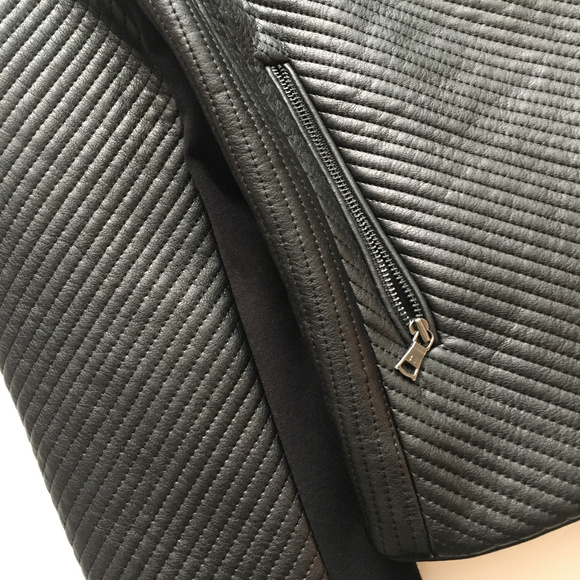 BCBG Bryden Faux-Leather Jacket - Picture 7 of 8